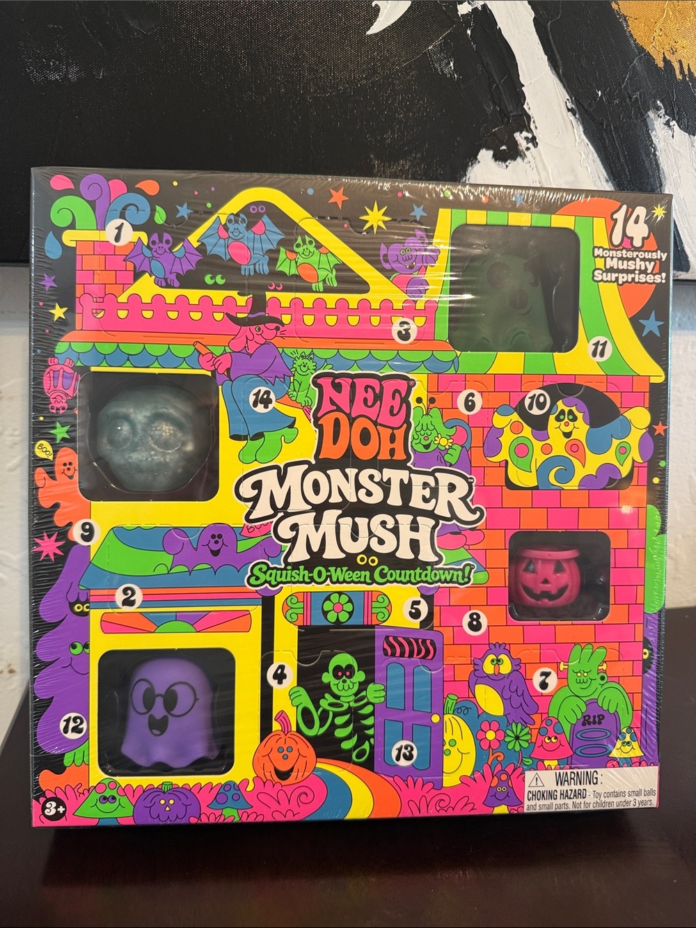 Monster Mush Squish-O-Ween Countdown - Multicolor Halloween Set